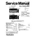Panasonic SU-C800UM2E Service Manual