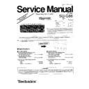 Panasonic SU-G86P Service Manual / Changes