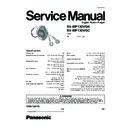 Panasonic SV-MP130VGK, SV-MP130VGC Service Manual