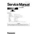 Panasonic TY-CC10W Service Manual