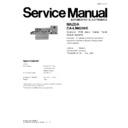 Panasonic CA-LM4290K Service Manual