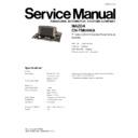 cn-tm0490a service manual