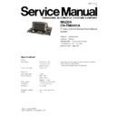 cn-tm0491a service manual
