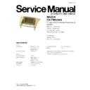 Panasonic CN-TM5290A Service Manual