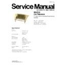 cn-tm5460a service manual