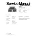 cn-tm6360a service manual