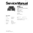 cn-tm6370a service manual