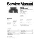 Panasonic CN-TM6370AA Service Manual