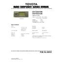 Panasonic CN-TS0370K, CN-TS0372K Service Manual