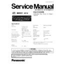 Panasonic CQ-C1303NE Service Manual