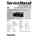 Panasonic CQ-DFX666LEN, CQ-DFX444LEN, CQ-DFX444GLEN Service Manual