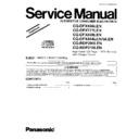 Panasonic CQ-DFX666LEN, CQ-DFX777LEN, CQ-DFX888LEN, CQ-DFX444LEN, CQ-DFX444GLEN, CQ-RDP200LEN, CQ-RDP210LEN Service Manual / Supplement