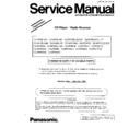 Panasonic CQ-DP32EU Service Manual / Supplement