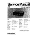 cq-dp33ew service manual