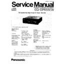 Panasonic CQ-DP655EW Service Manual