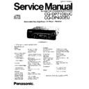 Panasonic CQ-DP710EUC, CQ-DP400EU Service Manual / Supplement