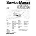 cq-dp730euc, cq-dp738eu, cq-dp728eu, cq-dpx85eu, cq-dpx75eu service manual