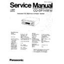 cq-dp745ew service manual