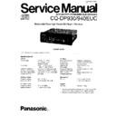 cq-dp930euc, cq-dp940euc service manual
