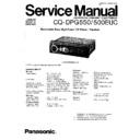 cq-dpg550euc, cq-dpg500euc service manual