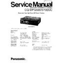 cq-dpg590, cq-dpg570euc service manual