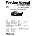 cq-dpg625euc, cq-dpg615euc, cq-dpg600euc service manual