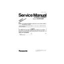 Panasonic CQ-DX100W (serv.man2) Service Manual / Supplement