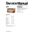 Panasonic CQ-EB6360L Service Manual