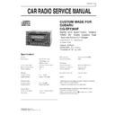 Panasonic CQ-EF7260F (serv.man3) Service Manual