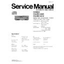 cq-eh1280k, cq-eh1281k service manual