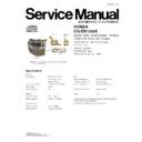 Panasonic CQ-EH1282K Service Manual