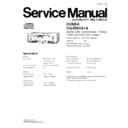 Panasonic CQ-EH3361A Service Manual