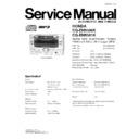 Panasonic CQ-EH5380K, CQ-EH5381K Service Manual