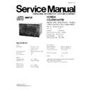 Panasonic CQ-EH5382TM Service Manual