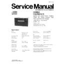 Panasonic CQ-EH8161K Service Manual