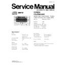Panasonic CQ-EH8380K Service Manual