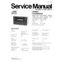 Panasonic CQ-EH8469A Service Manual