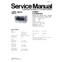 Panasonic CQ-EH8480K Service Manual