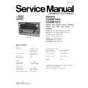 Panasonic CQ-EN7160Z, CQ-EN7161Z (serv.man3) Service Manual