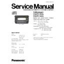 cq-ev1460l, cq-ev1462l service manual