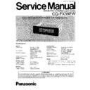 cq-fx38ew service manual