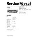 Panasonic CQ-JB3160AA Service Manual
