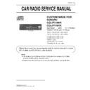 Panasonic CQ-JF1160K, CQ-JF1161K Service Manual