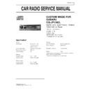 Panasonic CQ-JF1362L Service Manual
