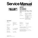 cq-lm8281k, cq-lm8282k service manual