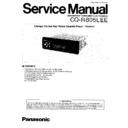 cq-r805lee service manual