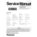 Panasonic CQ-RG133W1 Service Manual