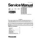 cq-rx300n, cq-rx200n, cq-rx103n, cq-rx102n, cq-rx101n service manual