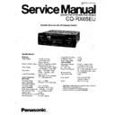 cq-rx65eu service manual