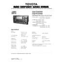 Panasonic CQ-TT5370A, CQ-TT3370A Service Manual